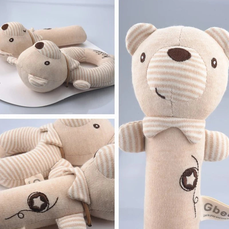 Cuddle and Clink Plush Animal Rattles - Naia Boutique