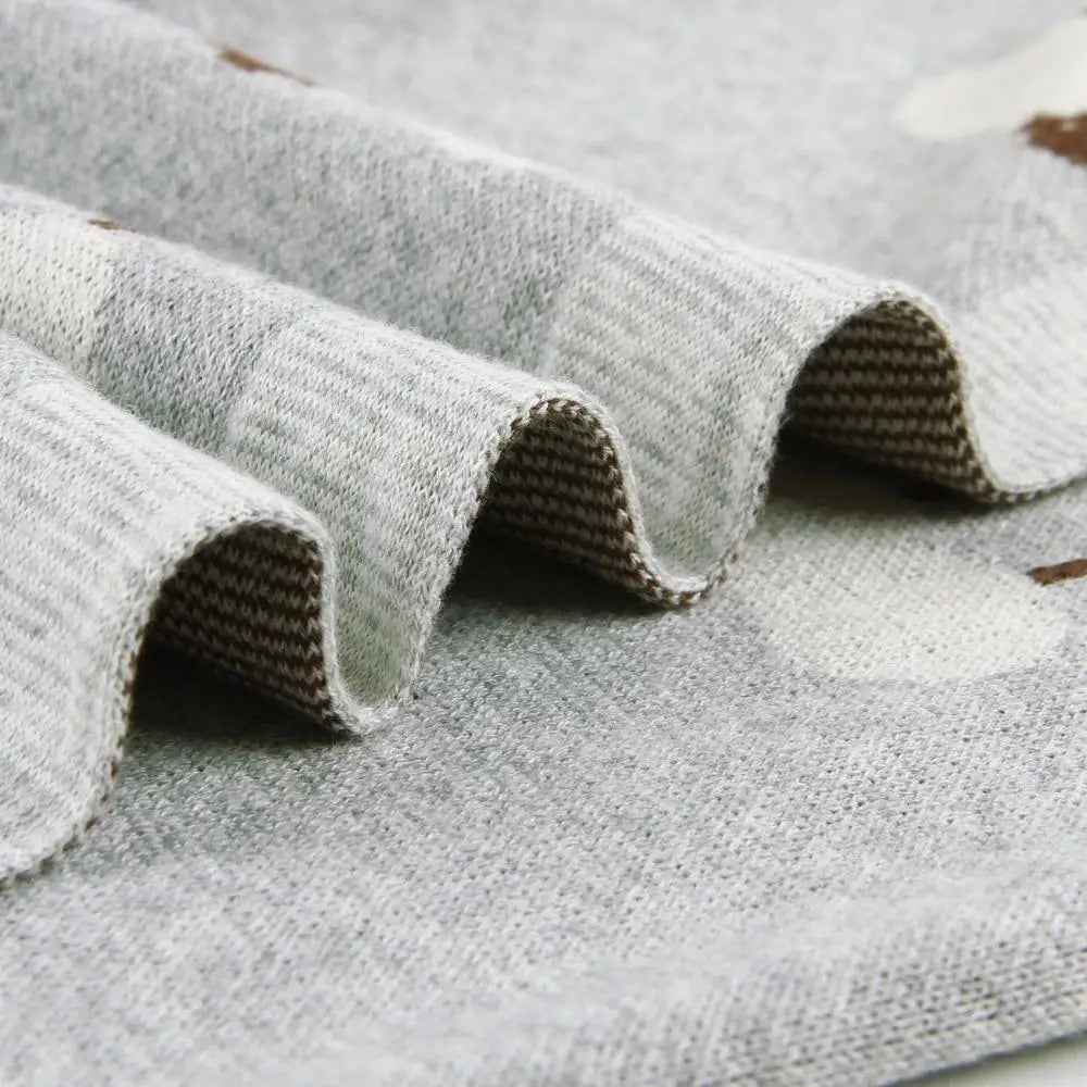 Cozy Alpaca Knit Blanket - Naia Boutique