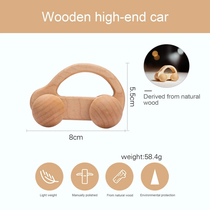 Whizzy Wheels Wooden Car Set - Naia Boutique