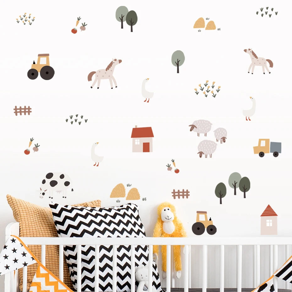 Moo-ving Adventure Wall Decals - Naia Boutique