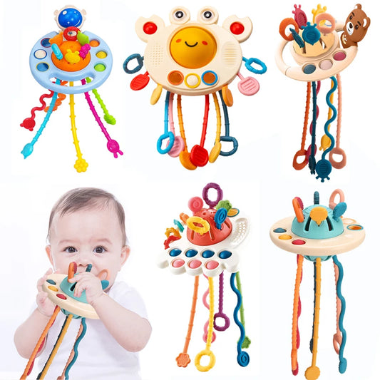 UFO Pull and Play Sensory Toy - Naia Boutique