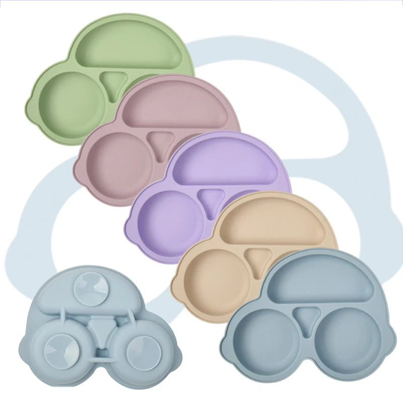 Happy Mealtime Suction Plate - Naia Boutique