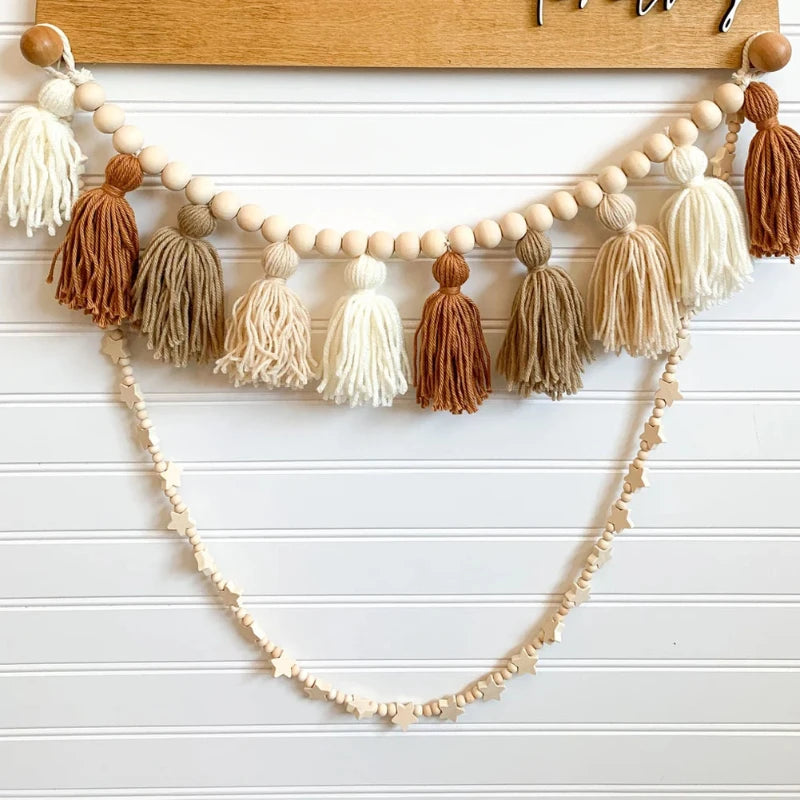 Boho Tassel Wall Hanging - Naia Boutique