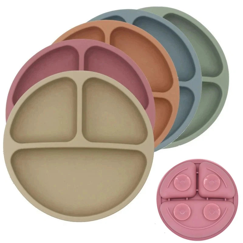 Happy Mealtime Suction Plate - Naia Boutique