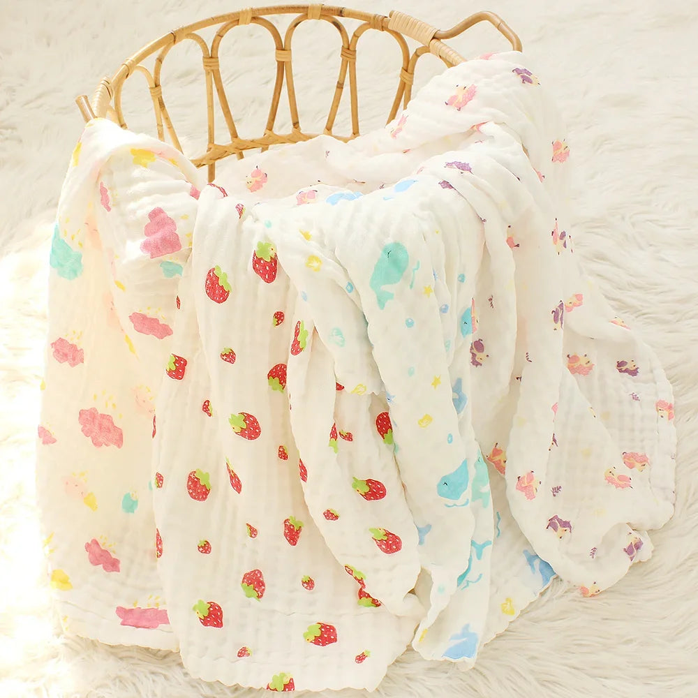 Cloud Nine 6-Layer Muslin Bamboo Blanket - Naia Boutique