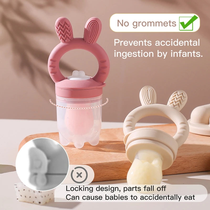 Bunny Bites Fruit Feeder Set - Naia Boutique