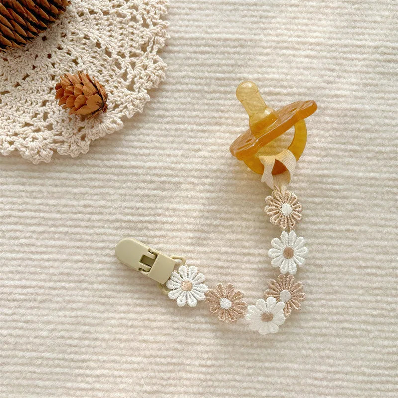 Daisy Dream Pacifier Clip - Naia Boutique