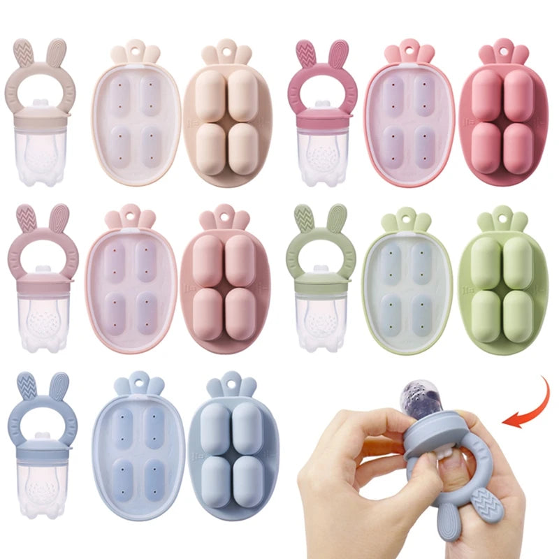 Bunny Bites Fruit Feeder Set - Naia Boutique