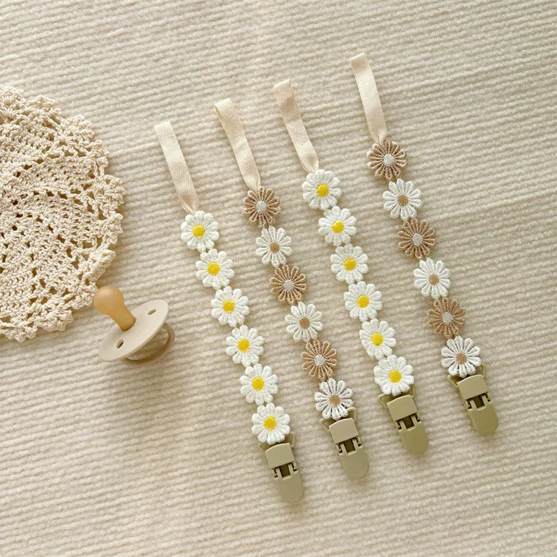 Daisy Dream Pacifier Clip - Naia Boutique