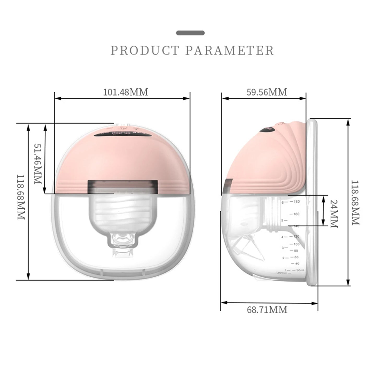 Freedom Pump Wearable Breast Pump - Naia Boutique