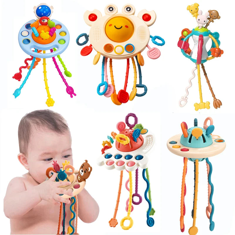 UFO Pull and Play Sensory Toy - Naia Boutique