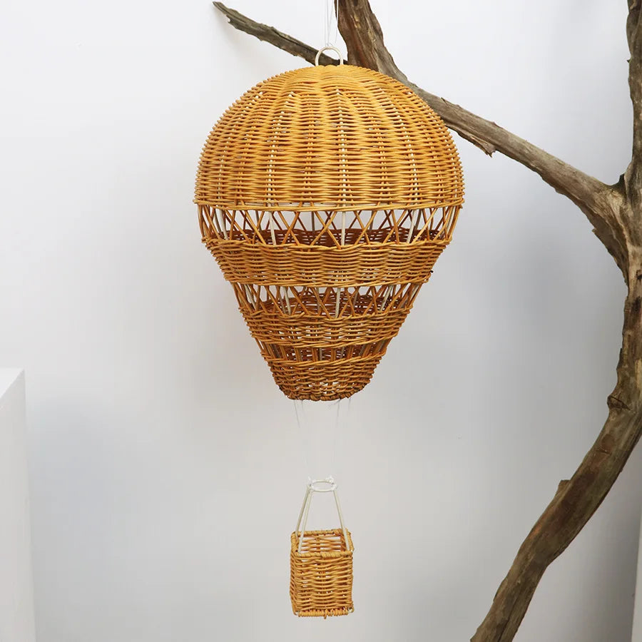 Soaring Rattan Hot Air Balloon - Naia Boutique