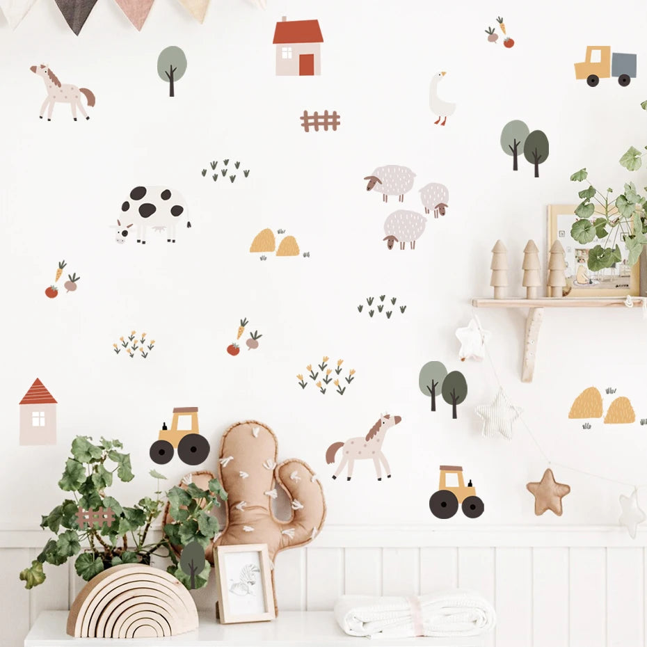 Moo-ving Adventure Wall Decals - Naia Boutique