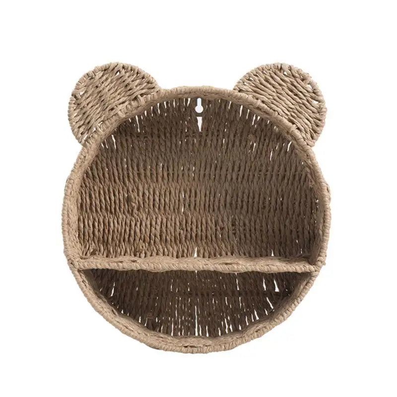 Rattan Retreat Wall Shelf - Naia Boutique