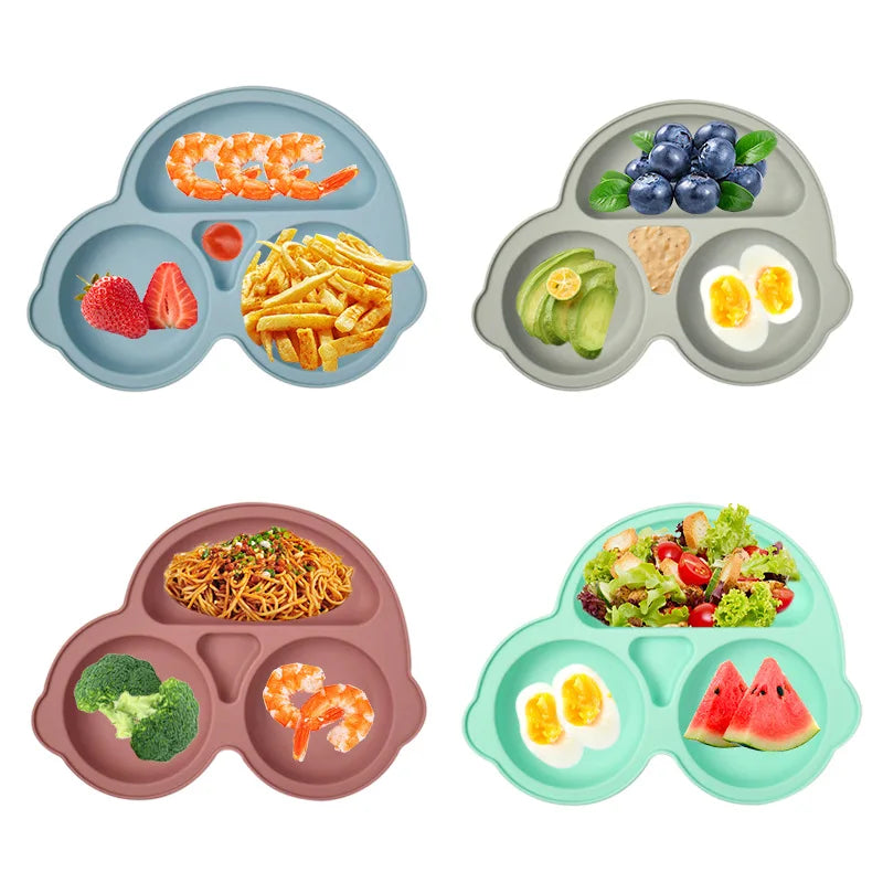 Happy Mealtime Suction Plate - Naia Boutique