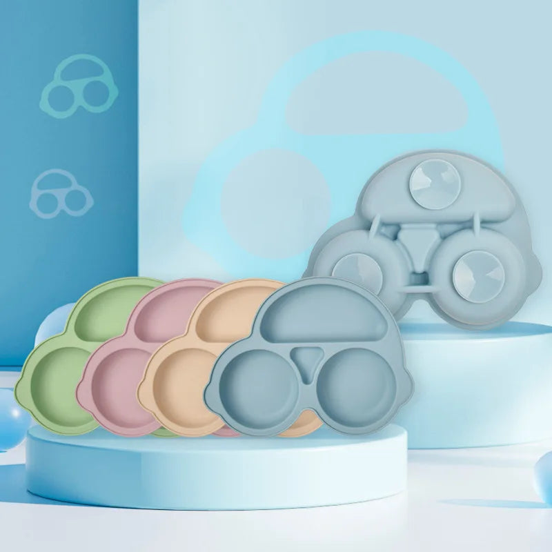 Happy Mealtime Suction Plate - Naia Boutique