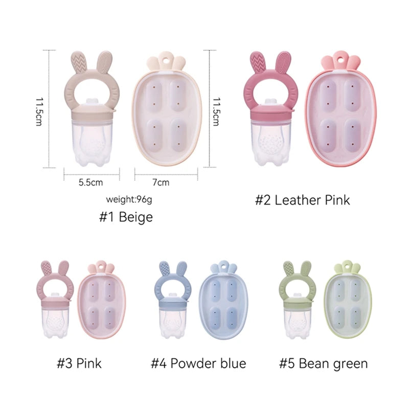 Bunny Bites Fruit Feeder Set - Naia Boutique