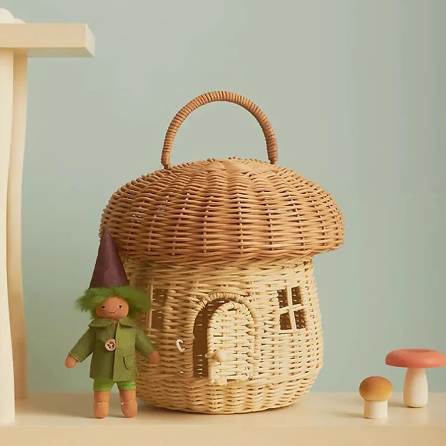 Mushroom Magic Storage Basket - Naia Boutique