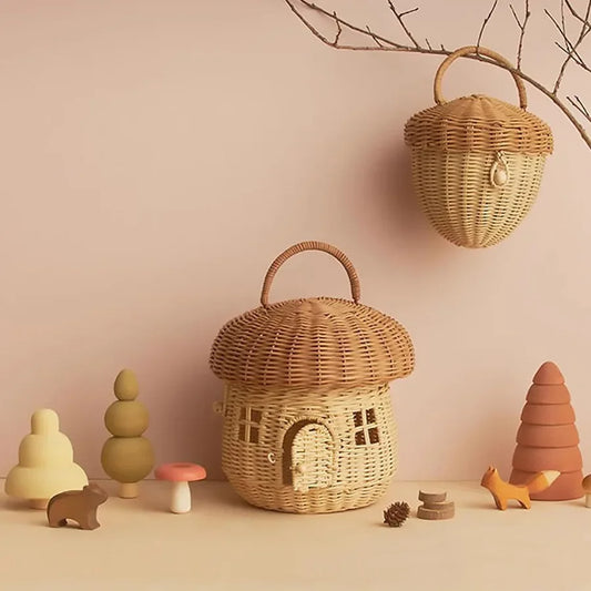 Mushroom Magic Storage Basket - Naia Boutique