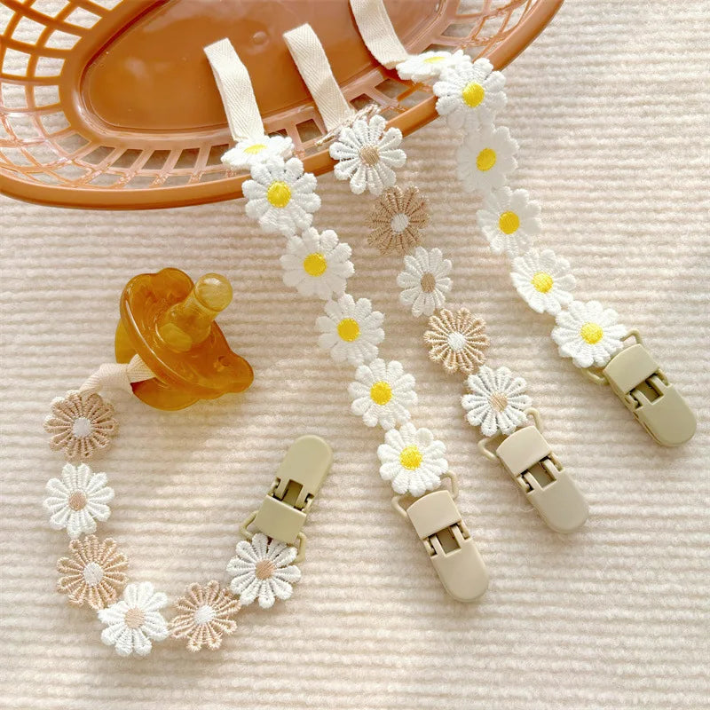 Daisy Dream Pacifier Clip - Naia Boutique