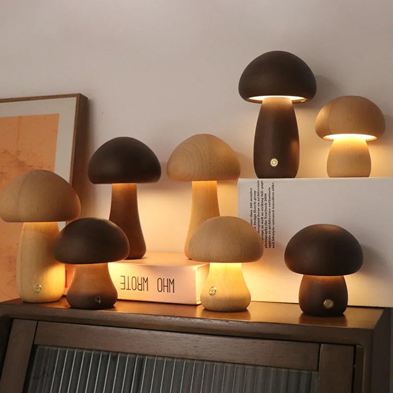 Mushroom Moon Night Light - Naia Boutique