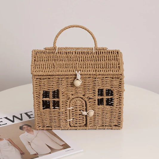 Whimsical Woven Wonder Shoulder Bag - Naia Boutique